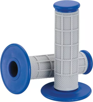 Moose Racing Grips - Qualifier - Half Waffle - Blue-1MG0715-EUM