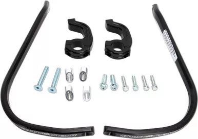 Moose Racing Handguards - Contour - 1-1/8" - Black-50-5214B
