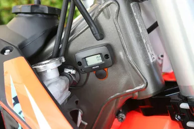 Moose Racing Hour Meter Mount for KTM - Anodized Orange-HRMM-4M