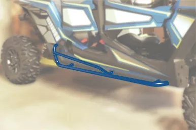 Moose Racing Nerf Bars – Blue – RZR 4-Seater-1011-BU