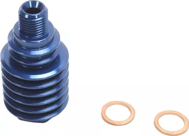 Moose Racing Rear Brake Caliper Cooler - Blue-M73-120