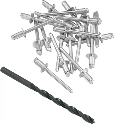 Moose Racing Rivet Kit with Bit - 12-3/16"-14218