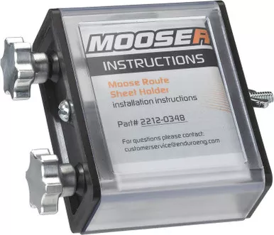 Moose Racing Side Load Route Sheet Holder - 2.25" x 2.50"-14-053