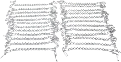 Moose Racing Tire Chains - 9 VBar-9V00