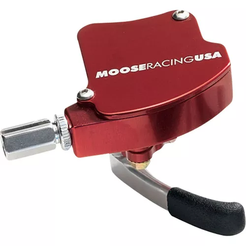 Moose Red Aluminum ATV Thumb Throttle (M78-002)