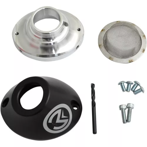 Moose Spark Arrestor Black End Cap (1861-1342)