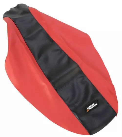 Moose Standard Red/Black Vinyl Seat Cover (0821-1190)