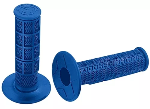 Moose Stealth Blue MX Handlebar Grips (0630-0394)