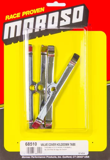 Moroso Chrome V. Cvr Hold Downs 68510