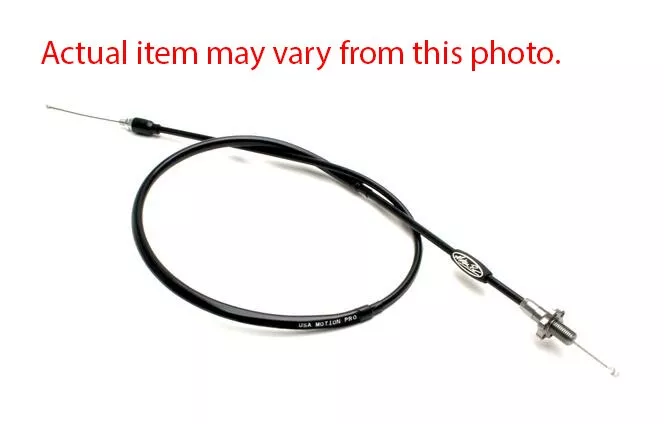 Motion Pro Black Vinyl Throttle Cable Yamaha YZ250 / YZ480 1982