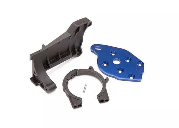 Motor Mounts (F&R)/ 4x10 BCS (1)/ Pin (1) for Traxxas Maxx