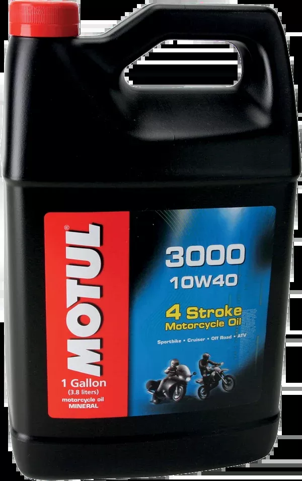 Motul 3000 Mineral 4T Engine Oil – 10w-40 – 1 US Gallon