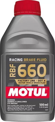 Motul Brake Fluid 660 Degree 1/2 Liter MTL101667