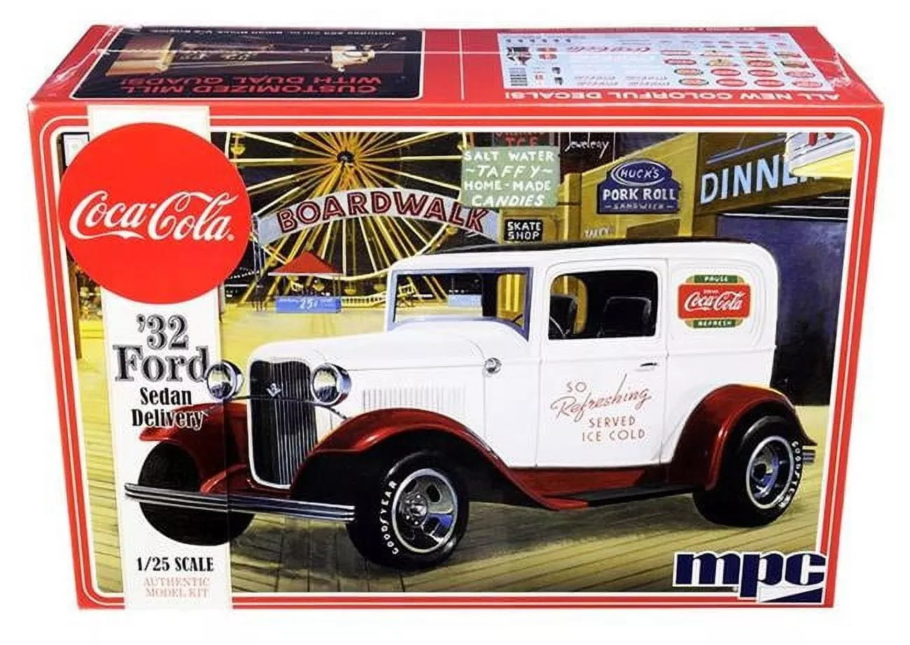 MPC 1932 "Coca-Cola" Ford Delivery Sedan1:25 Scale Model Kit