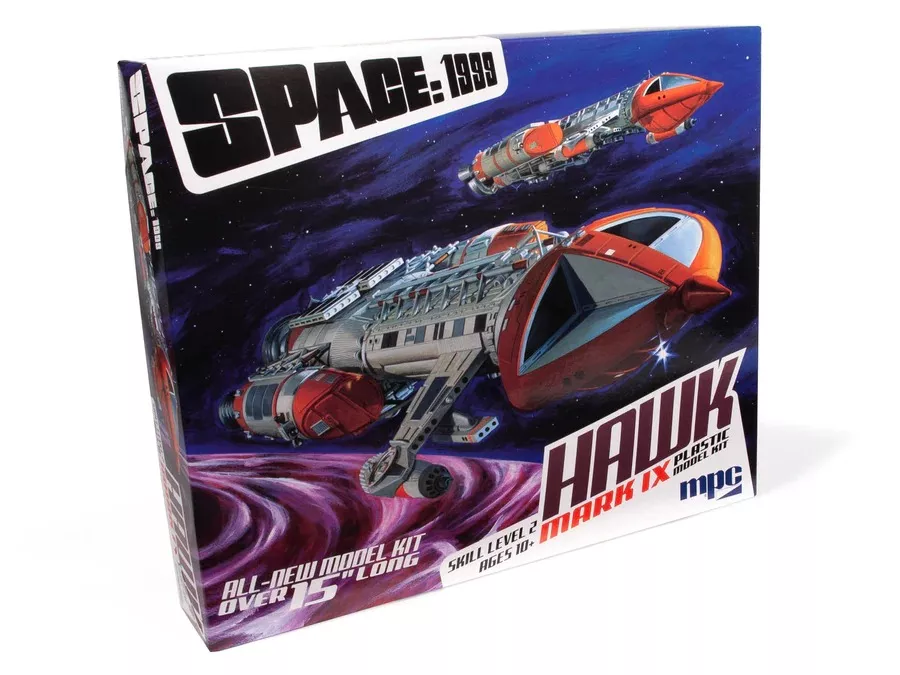 MPC Space: 1999 "Hawk Mark IX" Space Ship Based on the Gerry Anderson Show "Space: 1999" (1:72 Scale Model Kit)