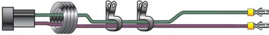 MSD Module Bypass Cable for GM HEI Distributors 2-Wire 8-Inch 8861