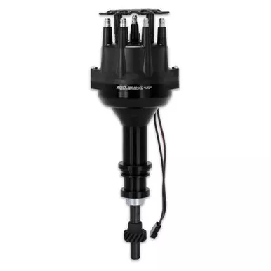 MSD Pro-Billet Distributor Black Finish 351W HEI Cap Mechanical Advance 85783