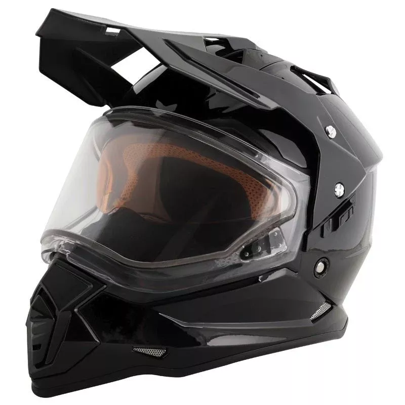MT Mode DS Helmet Double Lens Black