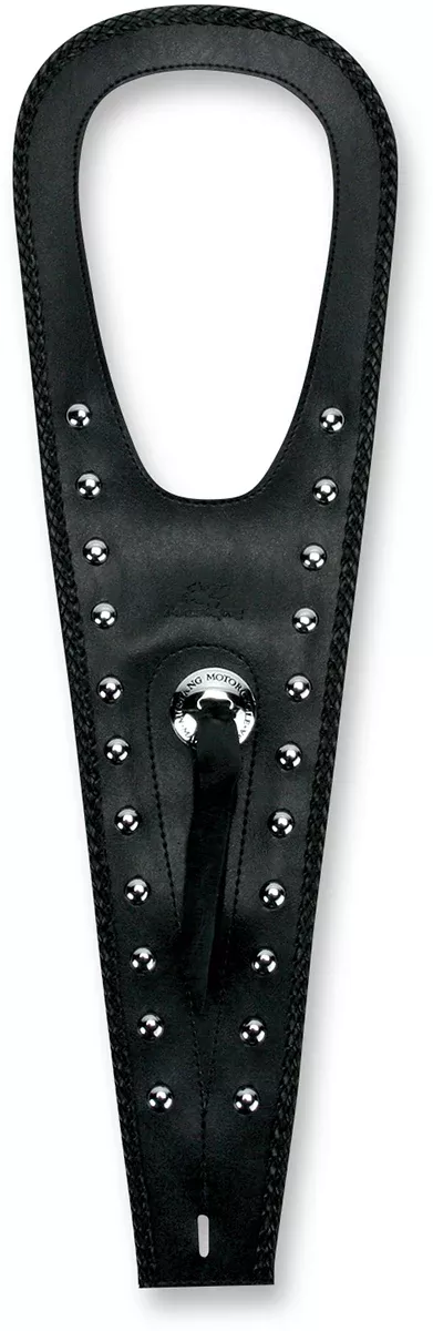 Mustang Cruiser Tank Bib – Studs/Concho – Black – Kawasaki