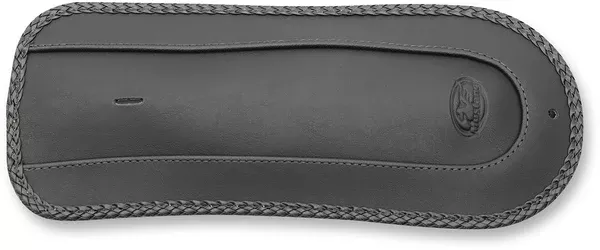 Mustang Fender Bib – Smooth – Black – HD Dyna ’06-’17