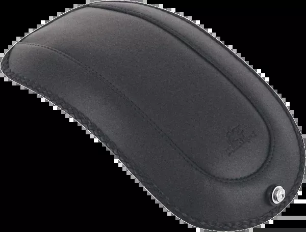 Mustang Fender Bib - Smooth - Black - HD Softail '00-'07