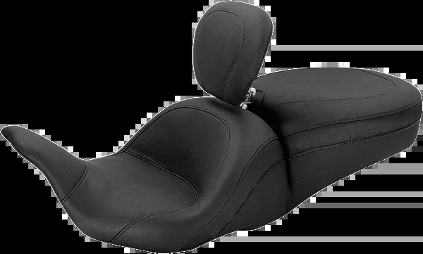 Mustang Lowdown Seat – With Driver Backrest – Plain – FL ’08-’25
