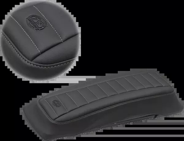 Mustang Saddlebag Lid Covers - Black/Gunmetal Gray - FL '93-'13