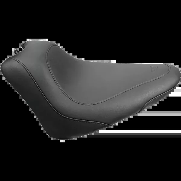 Mustang Seat - Wide Tripper™ Solo - Without Backrest - Smooth - Black