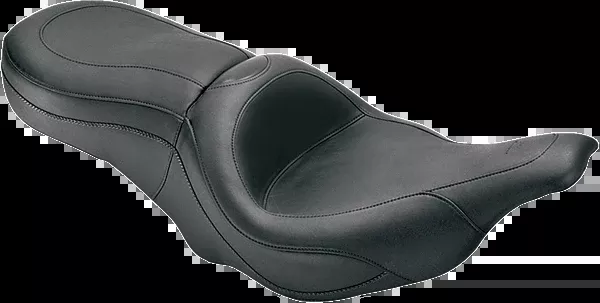 Mustang Sport Touring Seat - Plain - FLHT/FLTR '97-'07