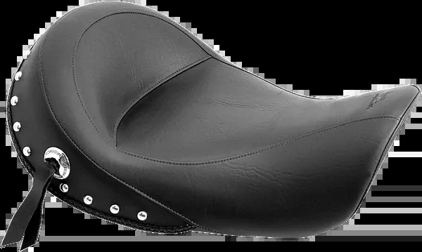 Mustang Studded Solo Seat - FXD '96-'03