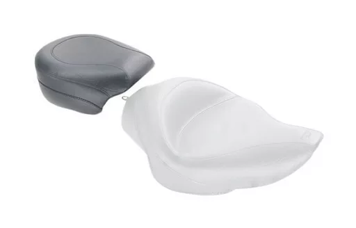 Mustang Wide Touring Passenger Seat For Harley Sportster 2004-2021