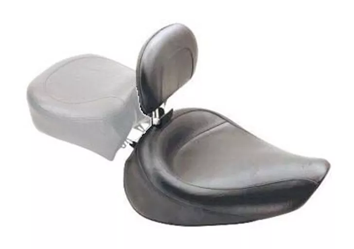 Mustang Wide Touring Solo Seat For Harley Dyna 2004-2005