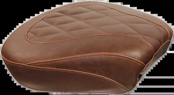 Mustang Wide Tripper Rear Seat – Brown – Diamond – FL ’97-’25