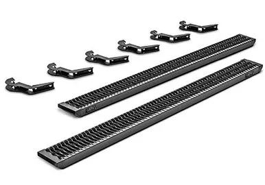 N-FAB Growler Fleet Cab Length Step, Textured Black | GFF15CC-TX