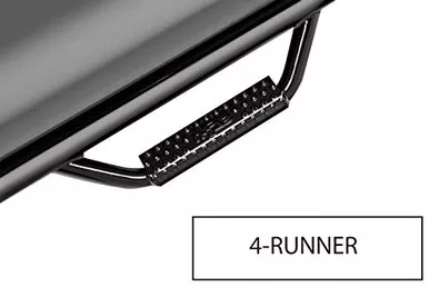 N-Fab T1464R-GB Wheel To Wheel Nerf Step Bar Fits 14-21 4Runner