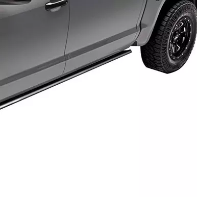 n-FAB T154RKRCC Textured Black RKR Rails; Cab Length
