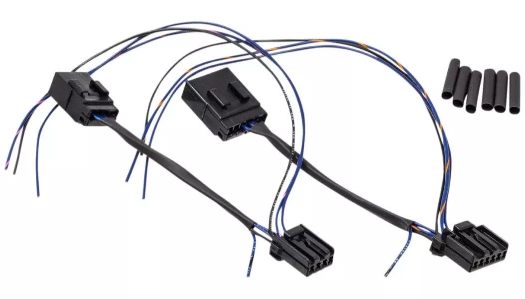 Namz N-FTTH-04 EZ-Install Harness Front Turn Signals Passing lights Harley 14-Up