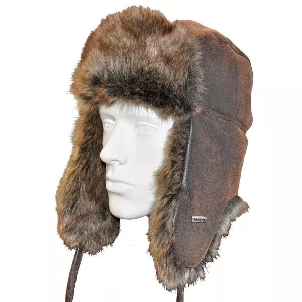 Nats Aviator Beanie Double Lined