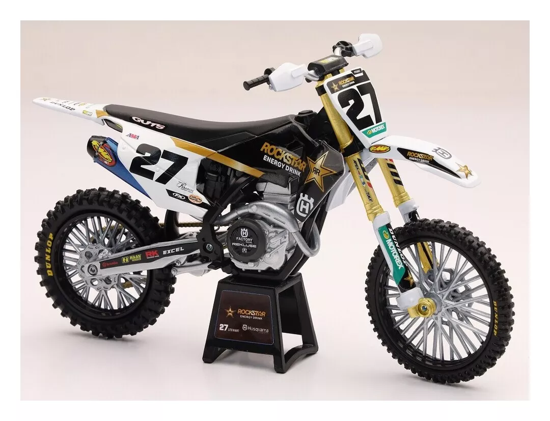 New Ray Toys Rockstar Husqvarna FC450 Malcolm Stewart