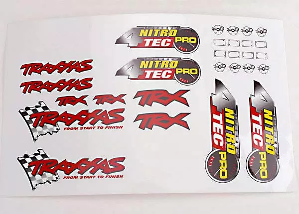 Nitro 4-Tec Pro Decal Sheet