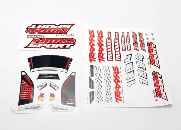 Nitro Sport Decal Sheets