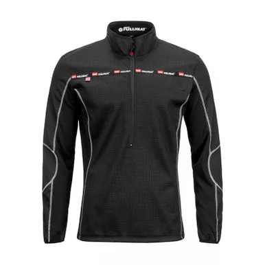 NORU Full Heat Half Zip Top Black Jacket