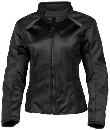 NORU Josei Mesh White Black Womens Jacket