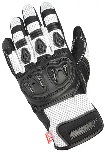 NORU Kiryu White Black Womens Gloves