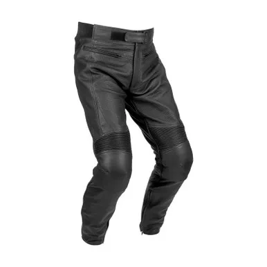 NORU Kuro Leather Black Riding Pant