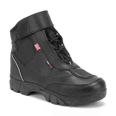 NORU Resu Waterproof Black Lace-Up Boot
