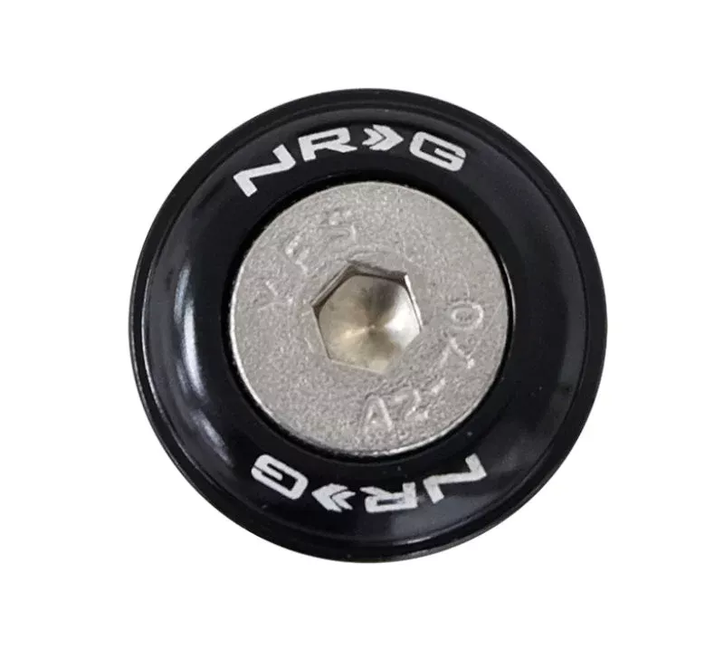 NRG Fender Washer Kit w/Rivets For Plastic (Black) – Set of 10