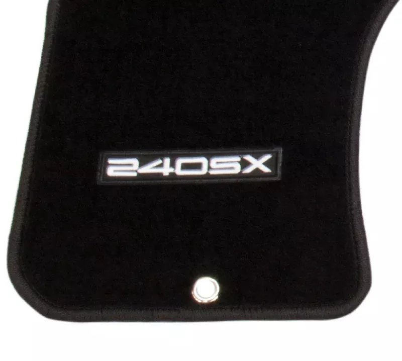 NRG Floor Mats (240SX Logo) – 2pc. fits 1989-1998 Nissan 240sx