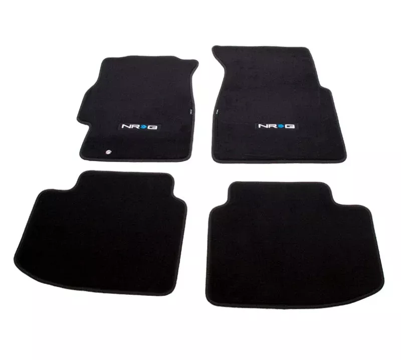 NRG Floor Mats (EK9 Logo) – 4pc. fits 1996-2000 Honda Civic 2 Door, 3 Door
