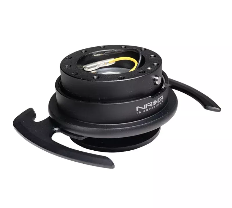 NRG Quick Release Kit Gen 4.0 - Black Body / Black Ring with Handles